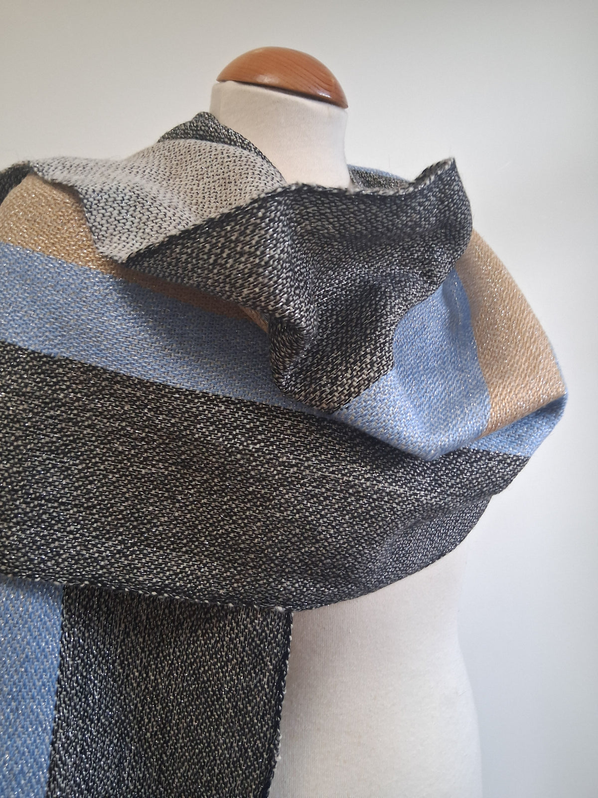 Irish Silver Sand Sea Scarf