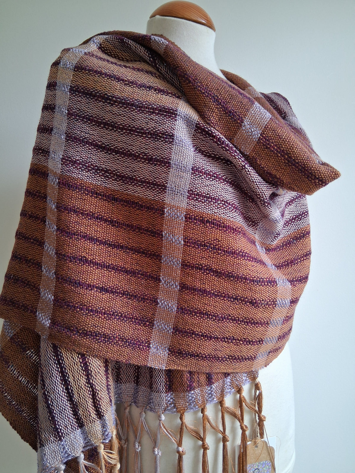 Amythest Irish Heather Pashmina