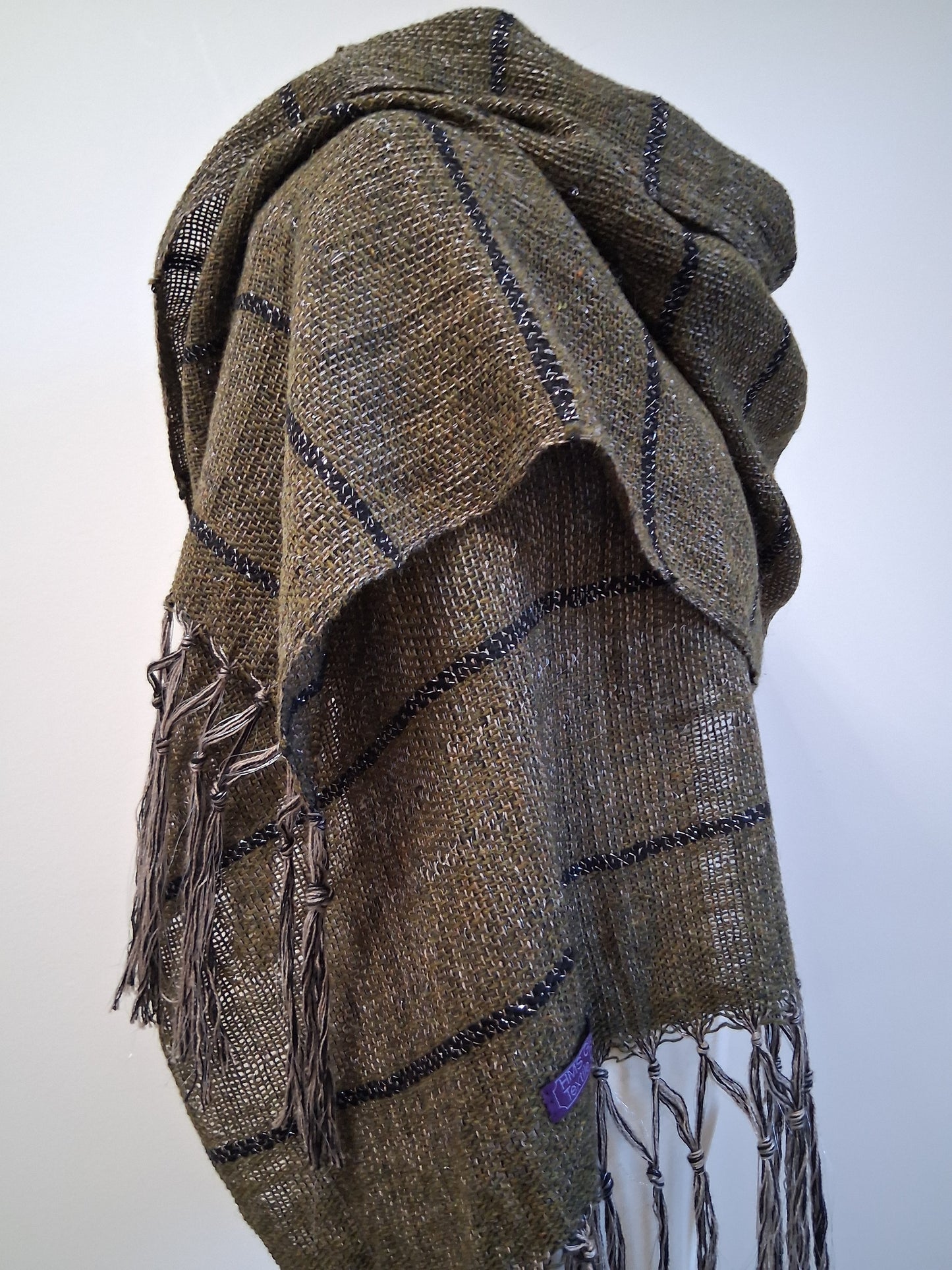 Camouflage Mink Silver Wrap