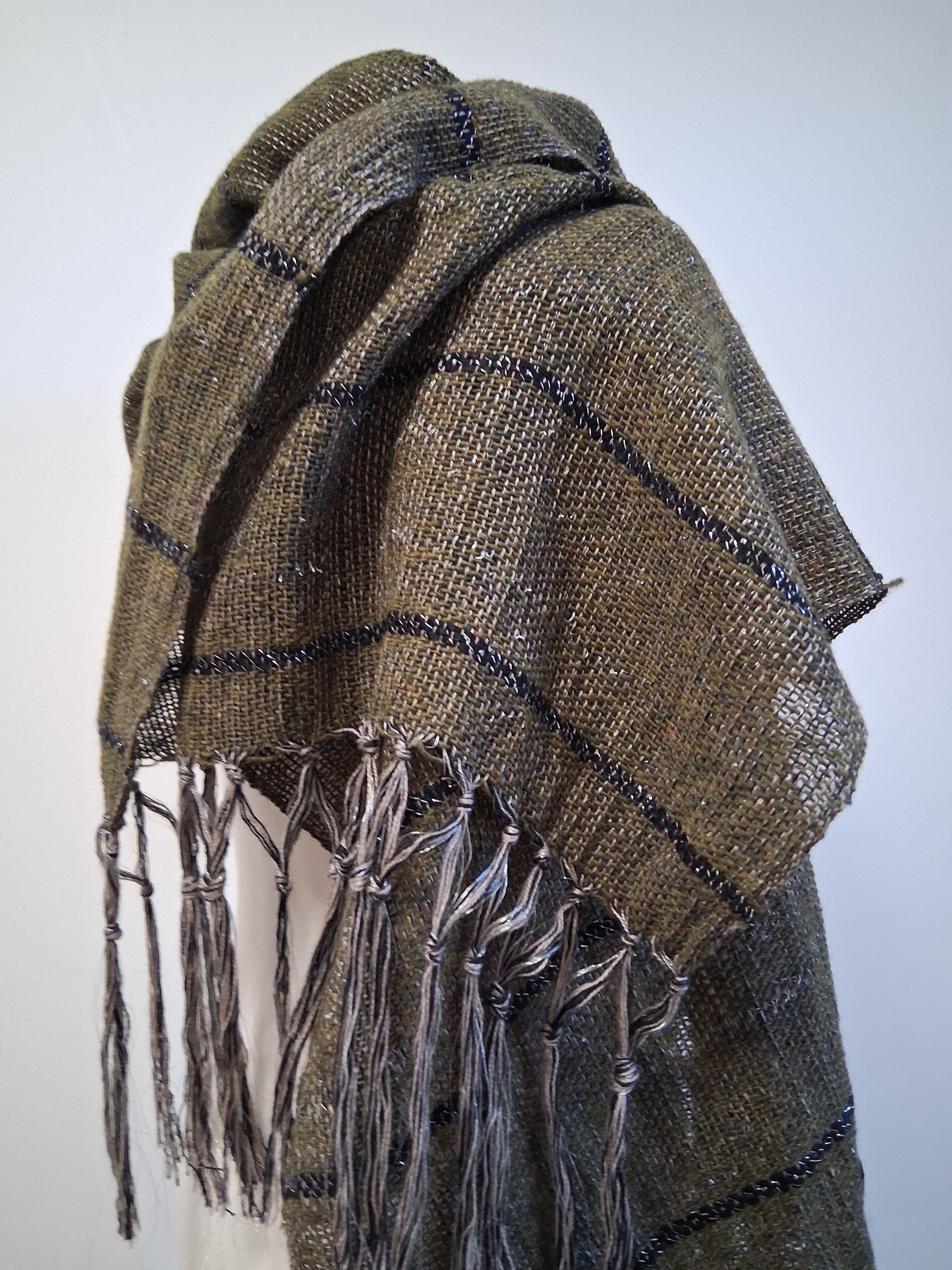 Camouflage Mink Silver Wrap