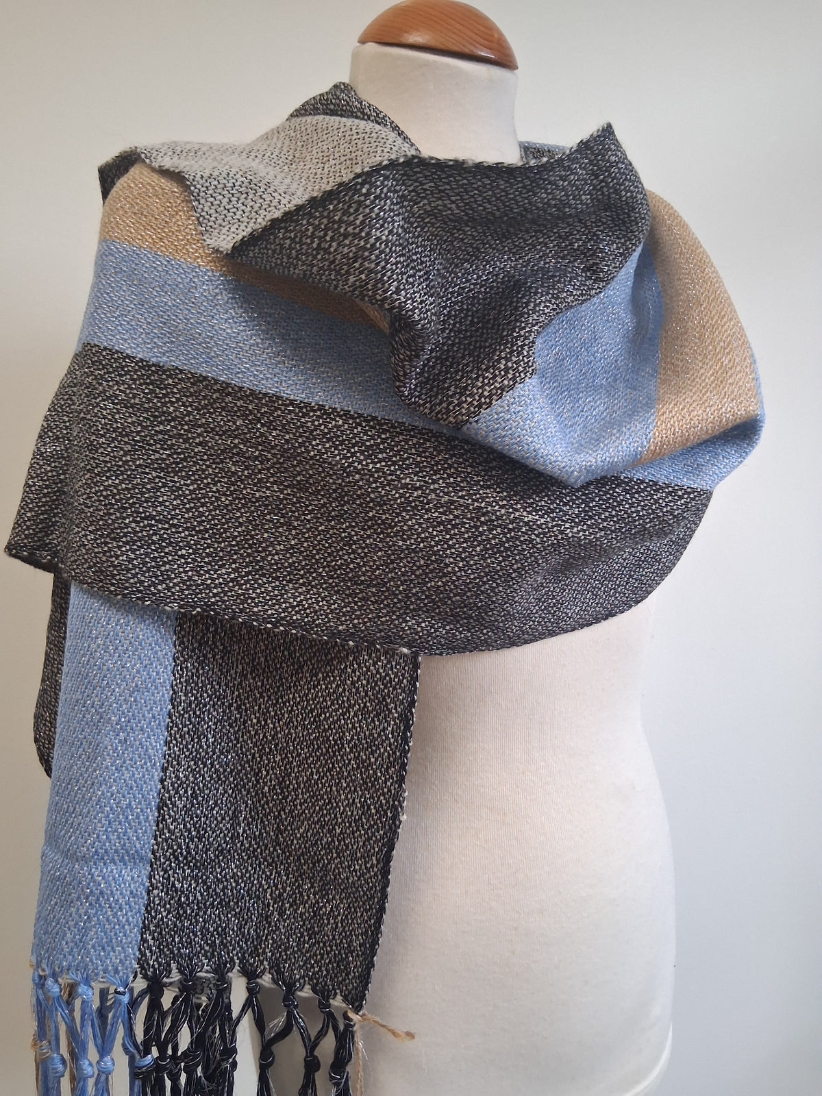 Irish Silver Sand Sea Scarf